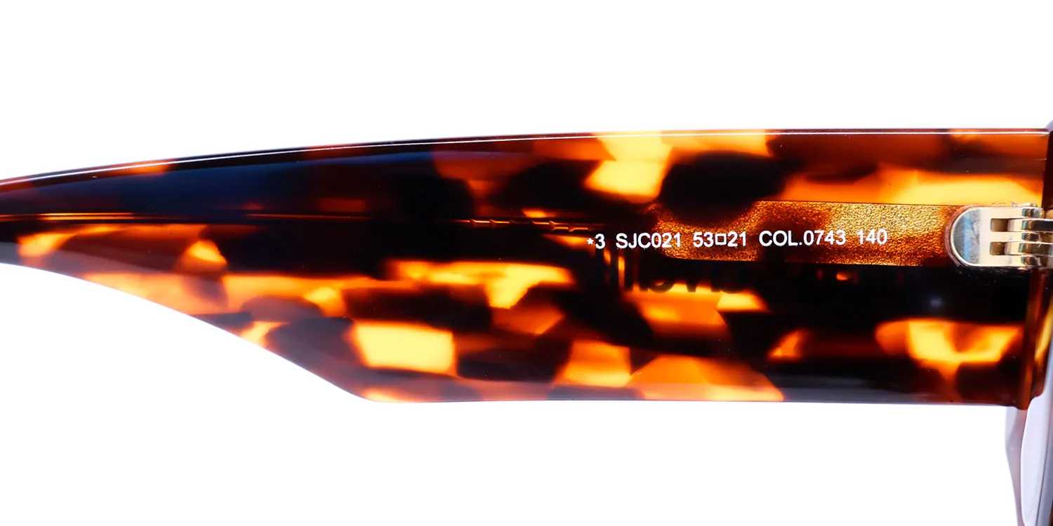 Just Cavalli Sjc021 0743 Sunglasses Brown 53mm 8