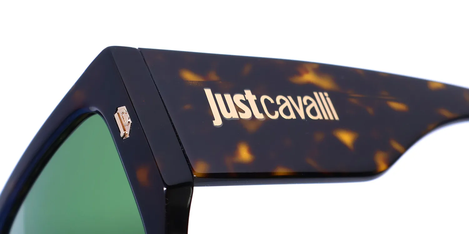 Just Cavalli Sjc022 0722 Sunglasses Dark Havana 56mm 6