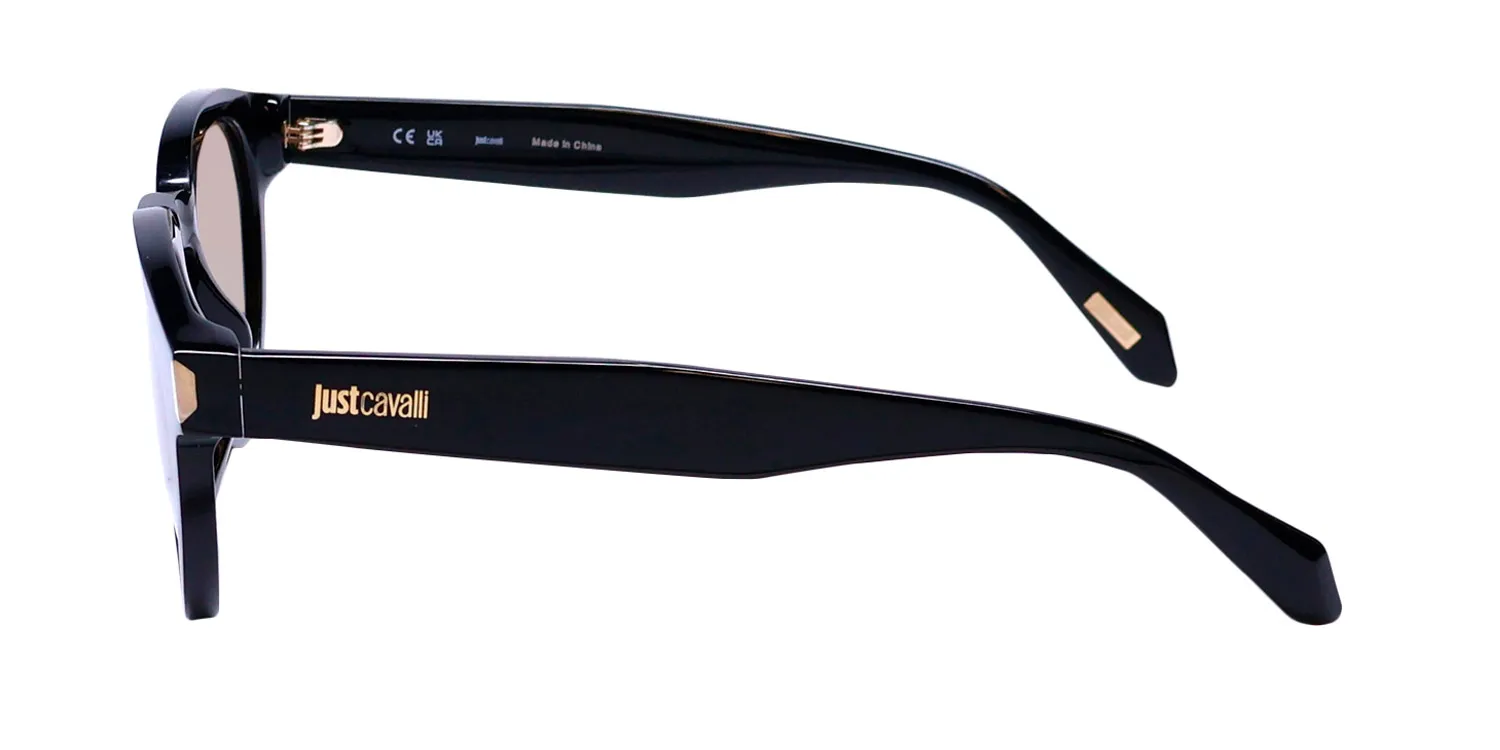 Just Cavalli Sjc025 0700 Sunglasses Shiny Black 50mm 4