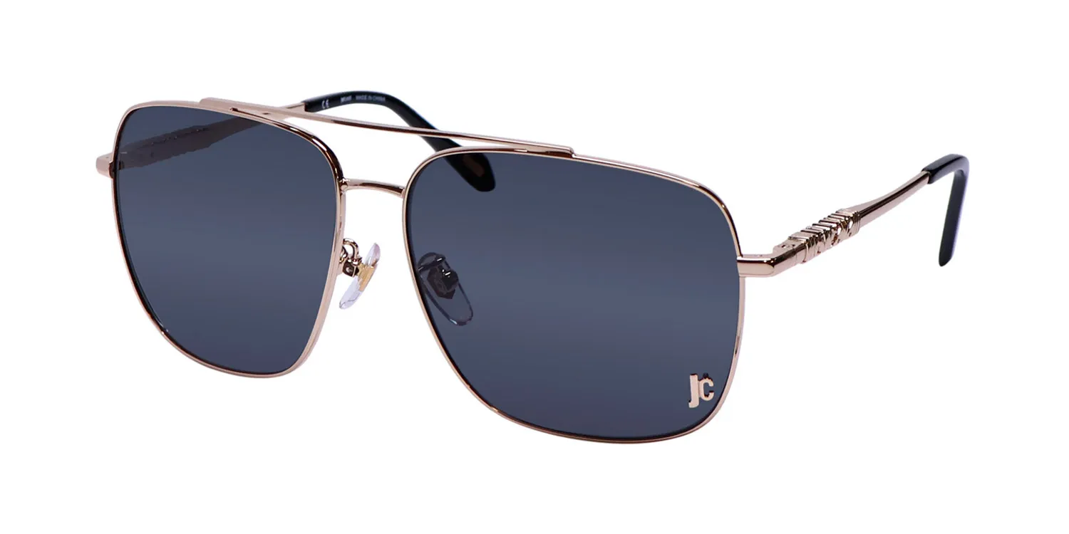 Just Cavalli SJC030 0349 Sunglasses Rose Gold Sandblast 61mm