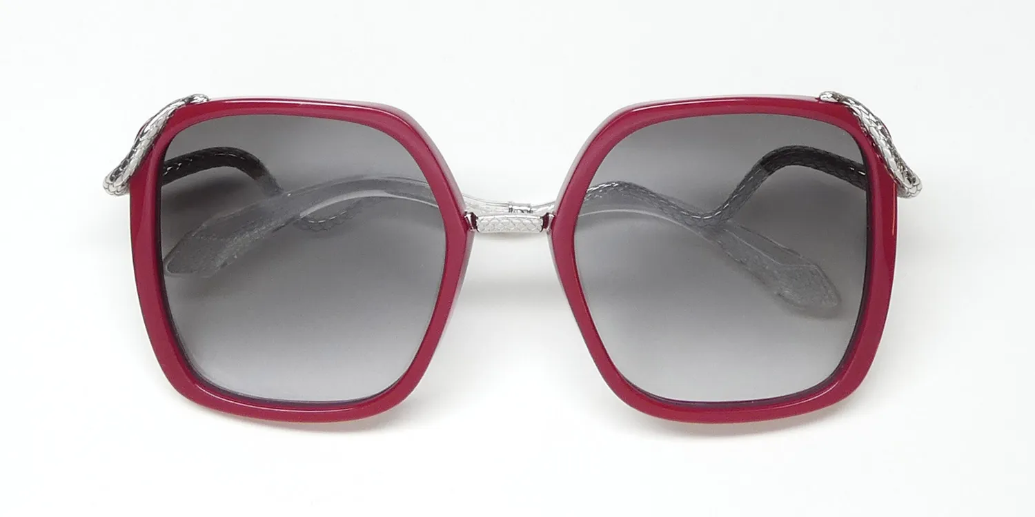 Roberto Cavalli Src003 09ez Sunglasses Red 55mm Women 2