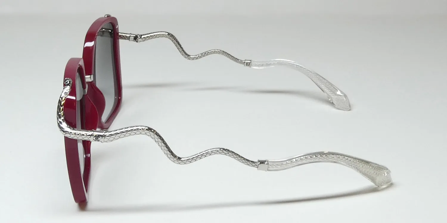Roberto Cavalli Src003 09ez Sunglasses Red 55mm Women 4