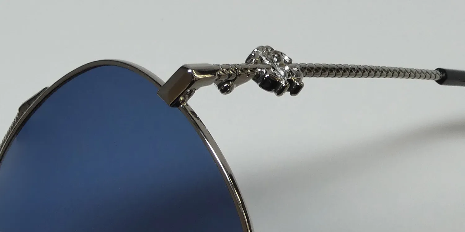 Roberto Cavalli SRC008V 0579 Sunglasses Palladium 62mm Women 6
