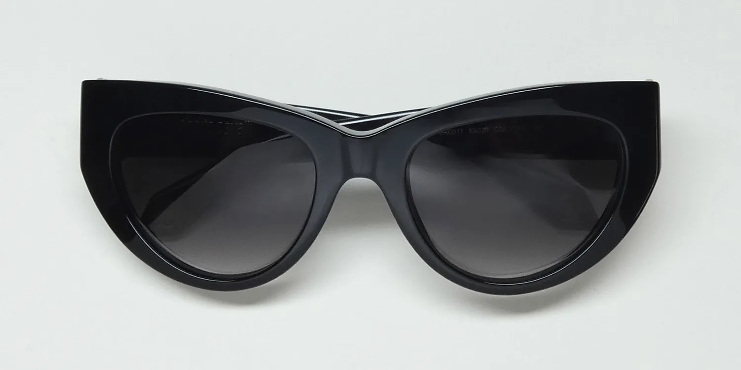 Roberto Cavalli Src017 0700 Sunglasses Black 53mm Women 2