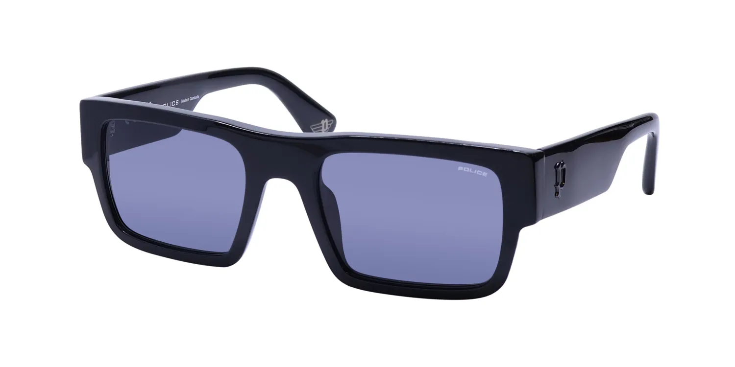 Police Spll12 Goth 1 0700 Sunglasses Black 54mm
