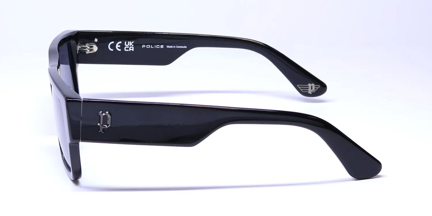 Police Spll12 Goth 1 0700 Sunglasses Black 54mm 4