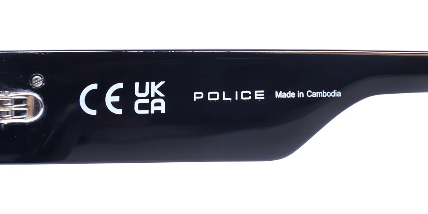 Police Spll12 Goth 1 0700 Sunglasses Black 54mm 7