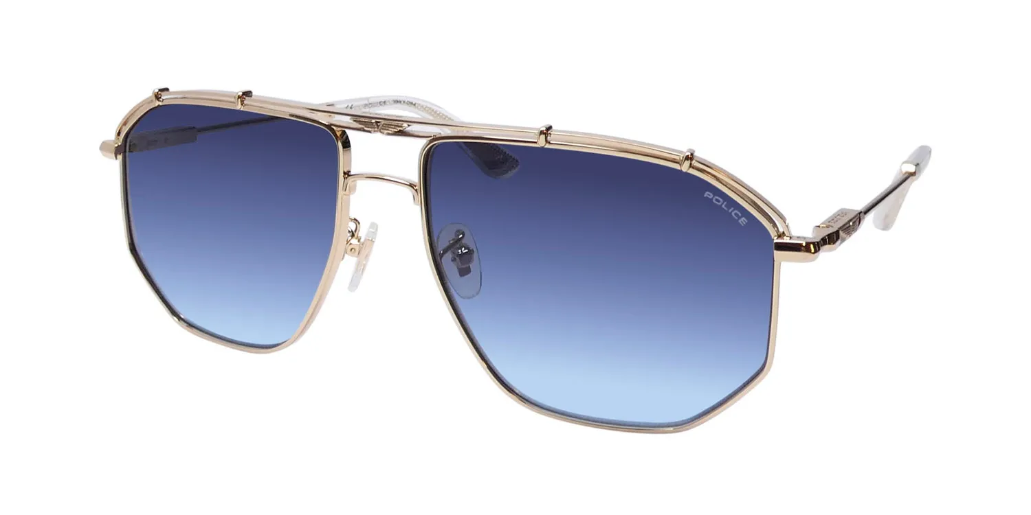 Police Spll17 Horizon 5 0300 Sunglasses Gold 59mm