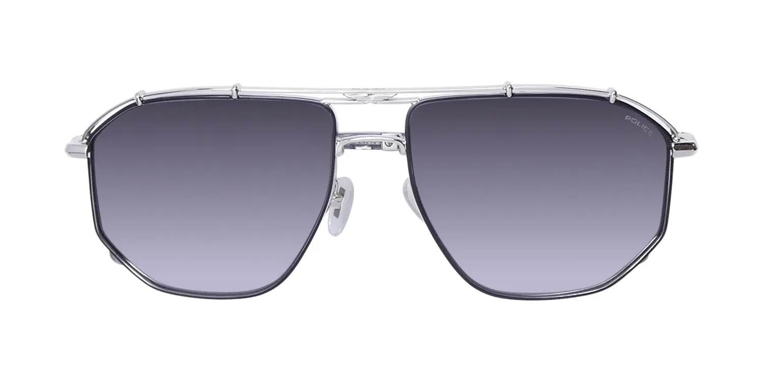 Police Spll17 Horizon 5 0k07 Sunglasses Silver 59mm 2