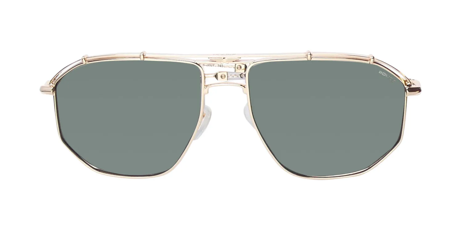 Police Spll17 Horizon 5 300y Sunglasses Yellow Gold 59mm 2