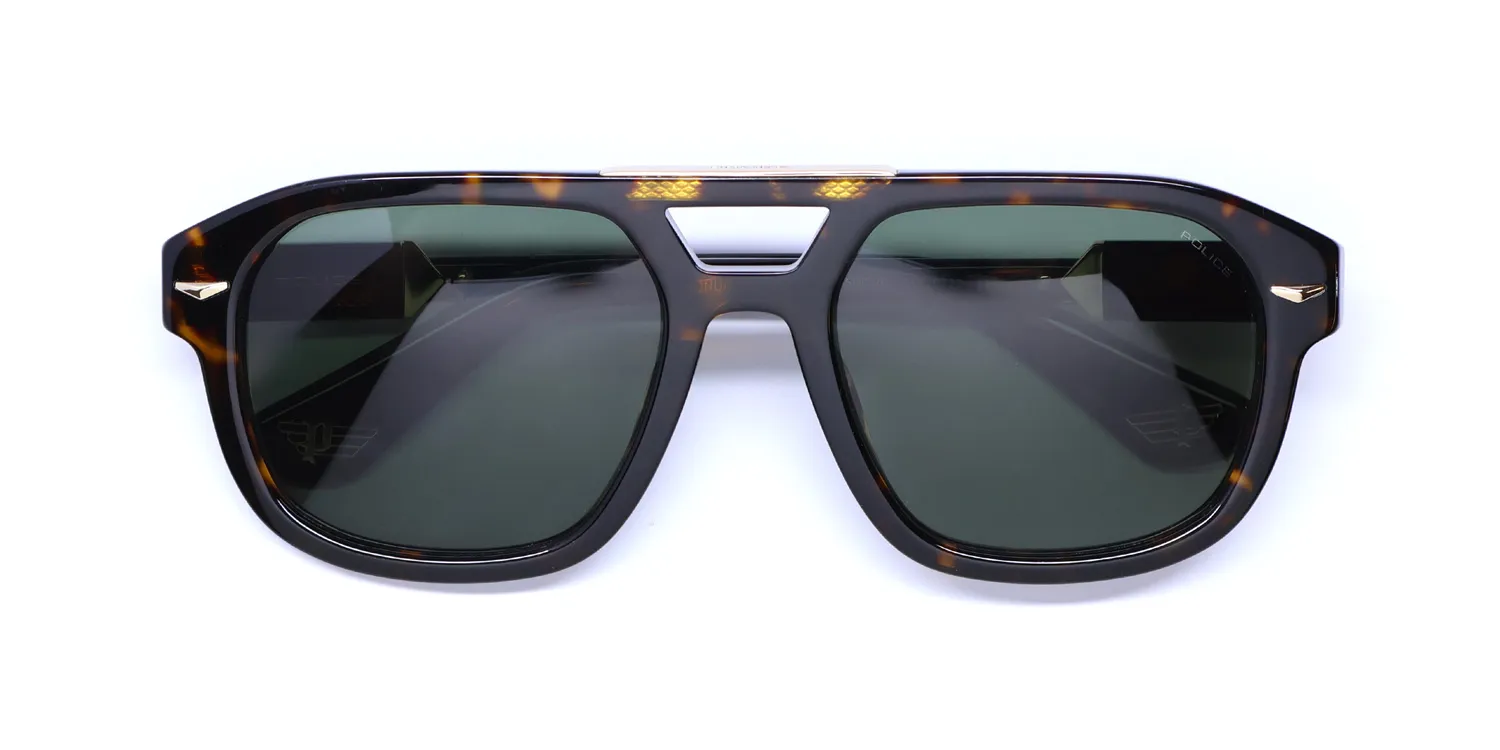 Police Spll19 Monument 1 0722 Sunglasses Dark Havana 55mm 2