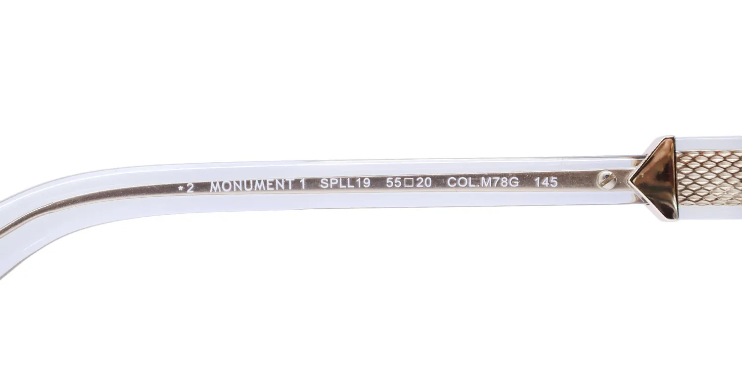 Police Spll19 Monument 1 m78g Sunglasses Transparent Grey 55mm 8