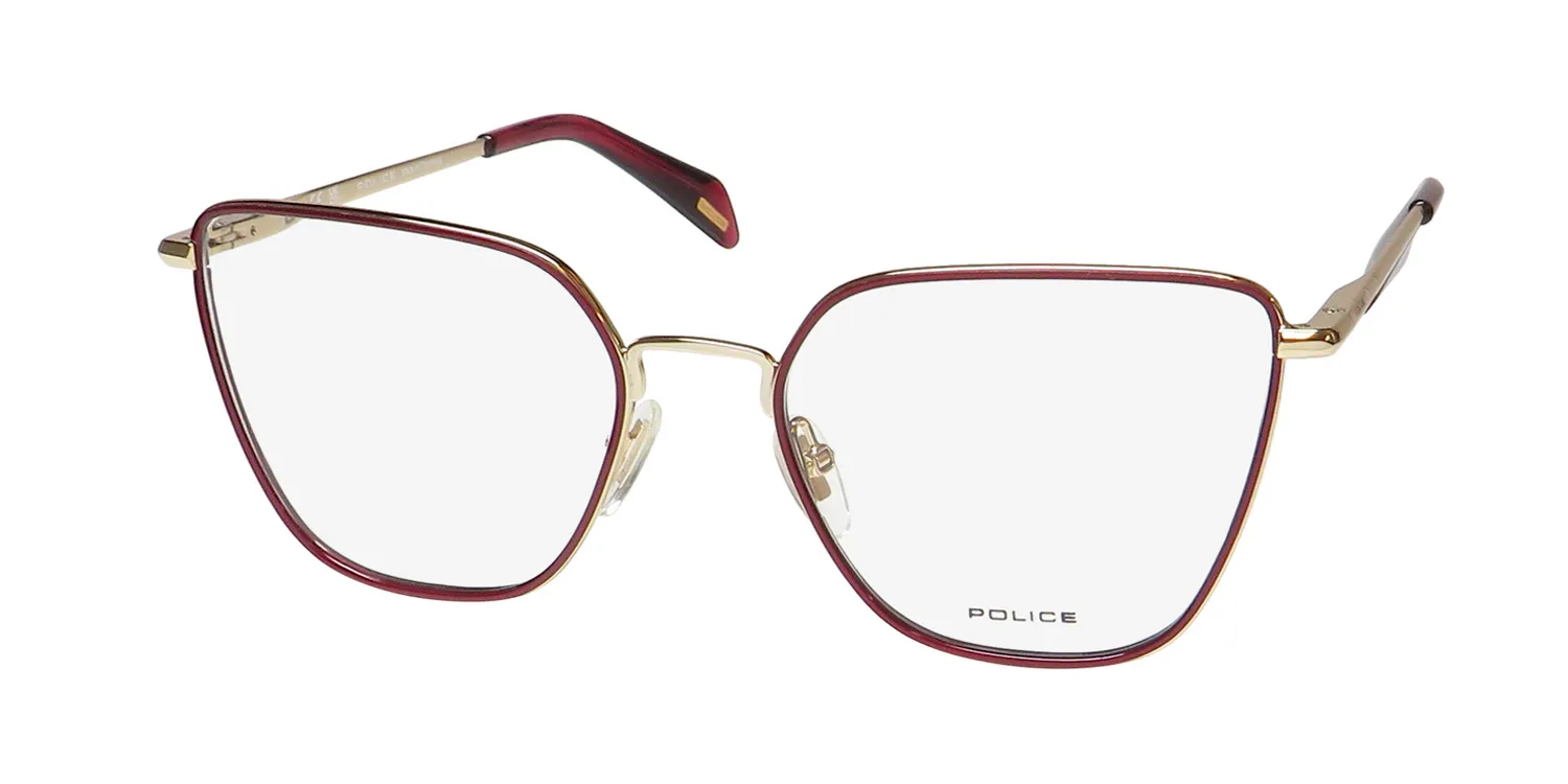 Police Vpll30v 0357 Eyeglasses Rose Gold 54mm