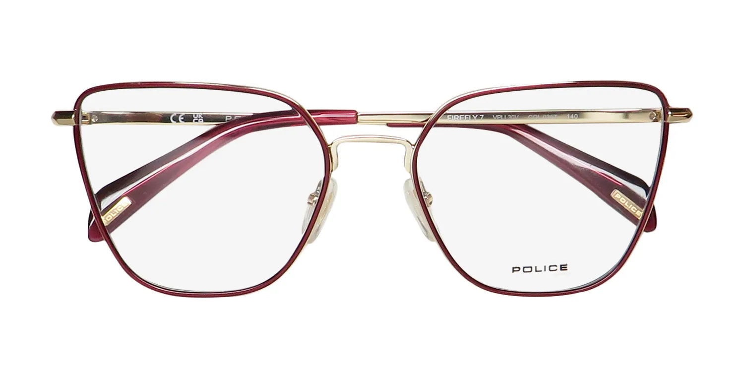Police Vpll30v 0357 Eyeglasses Rose Gold 54mm 2