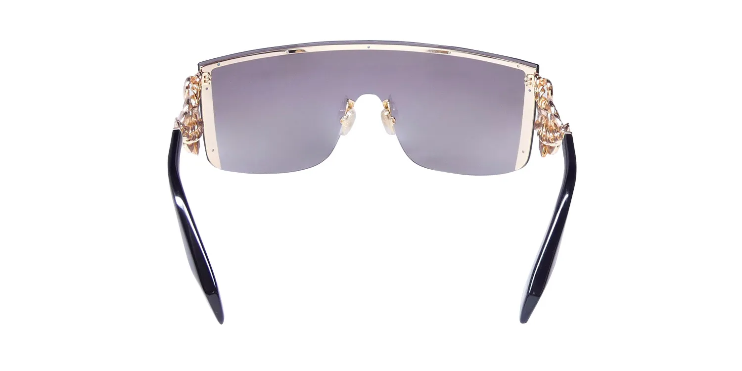 Roberto Cavalli Src015 300g Sunglasses Rose Gold 0mm Women 5
