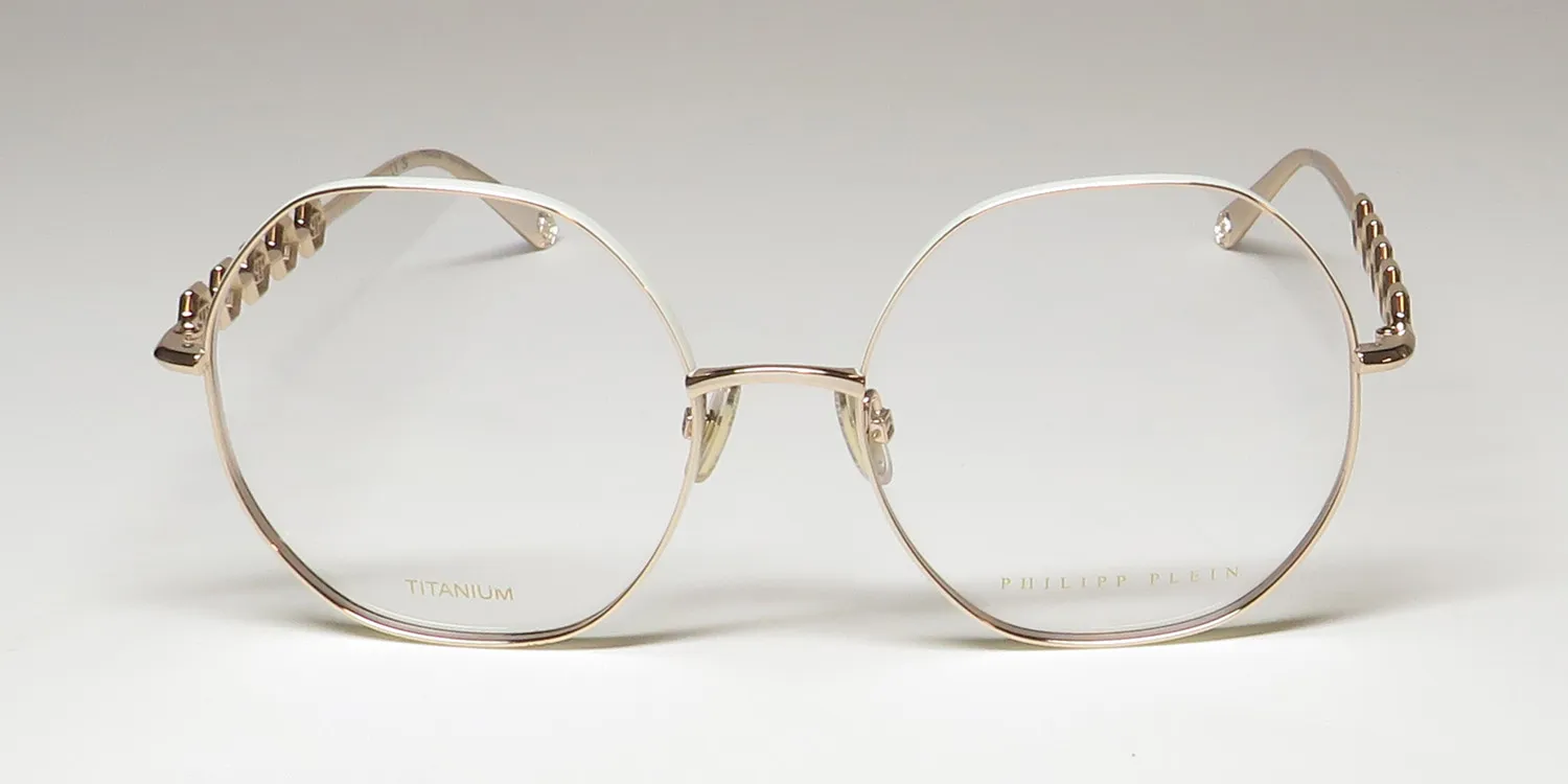 Philipp Plein Vpp070 Plein Delight 0h32 Eyeglasses Rose Gold 56mm 3