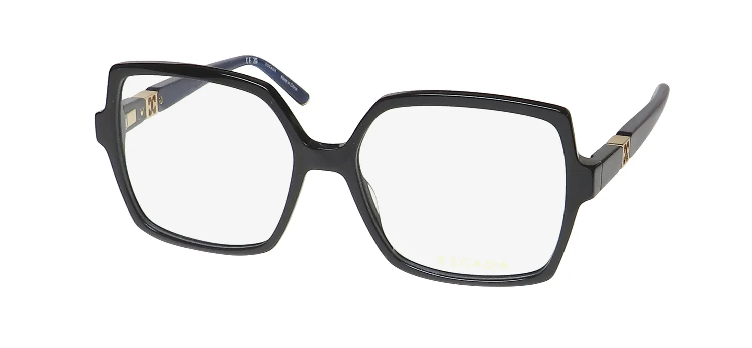 Escada Vesd84 0700 Eyeglasses Black 56mm