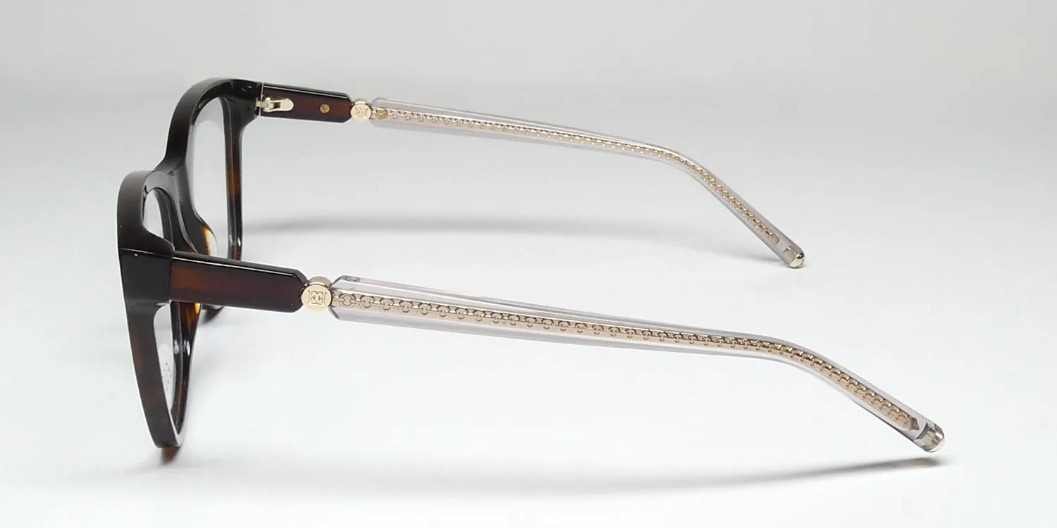 Escada VESD85 0752 Eyeglasses Dark Havana 54mm 4