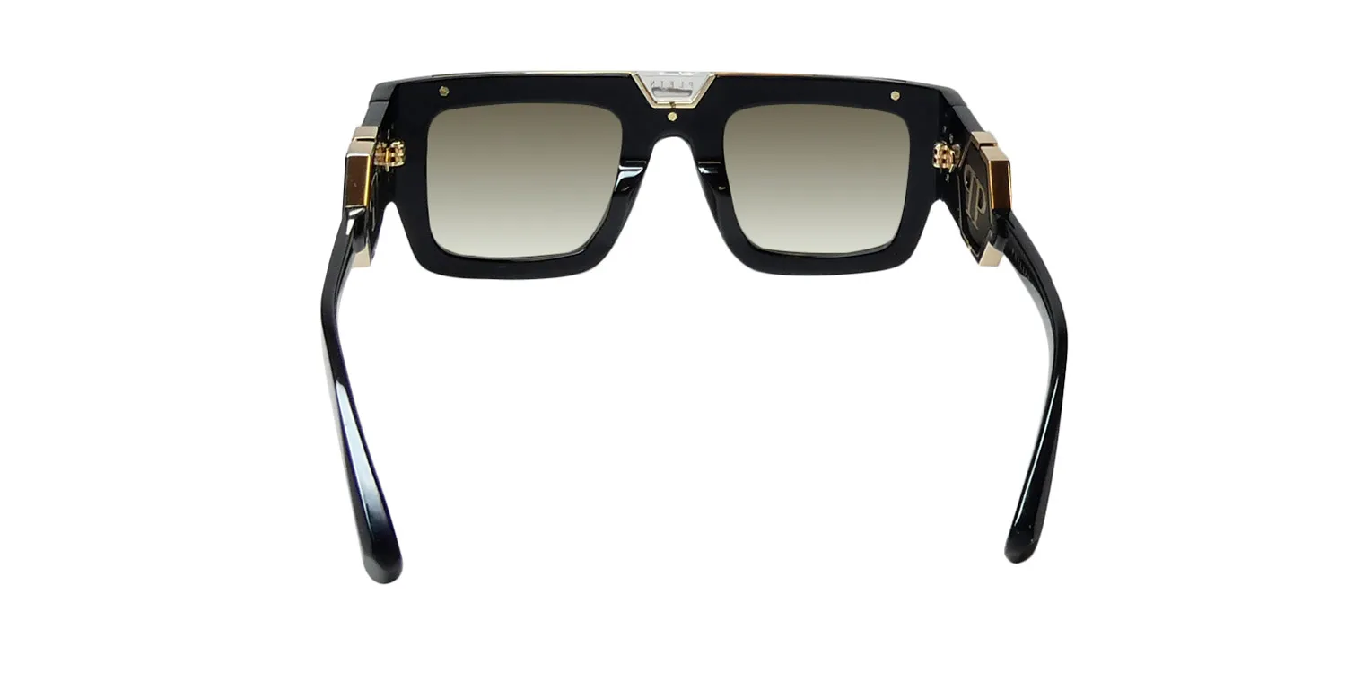 Philipp Plein Spp092 Plein Gloom 0700 Sunglasses Shiny Black 50mm 5