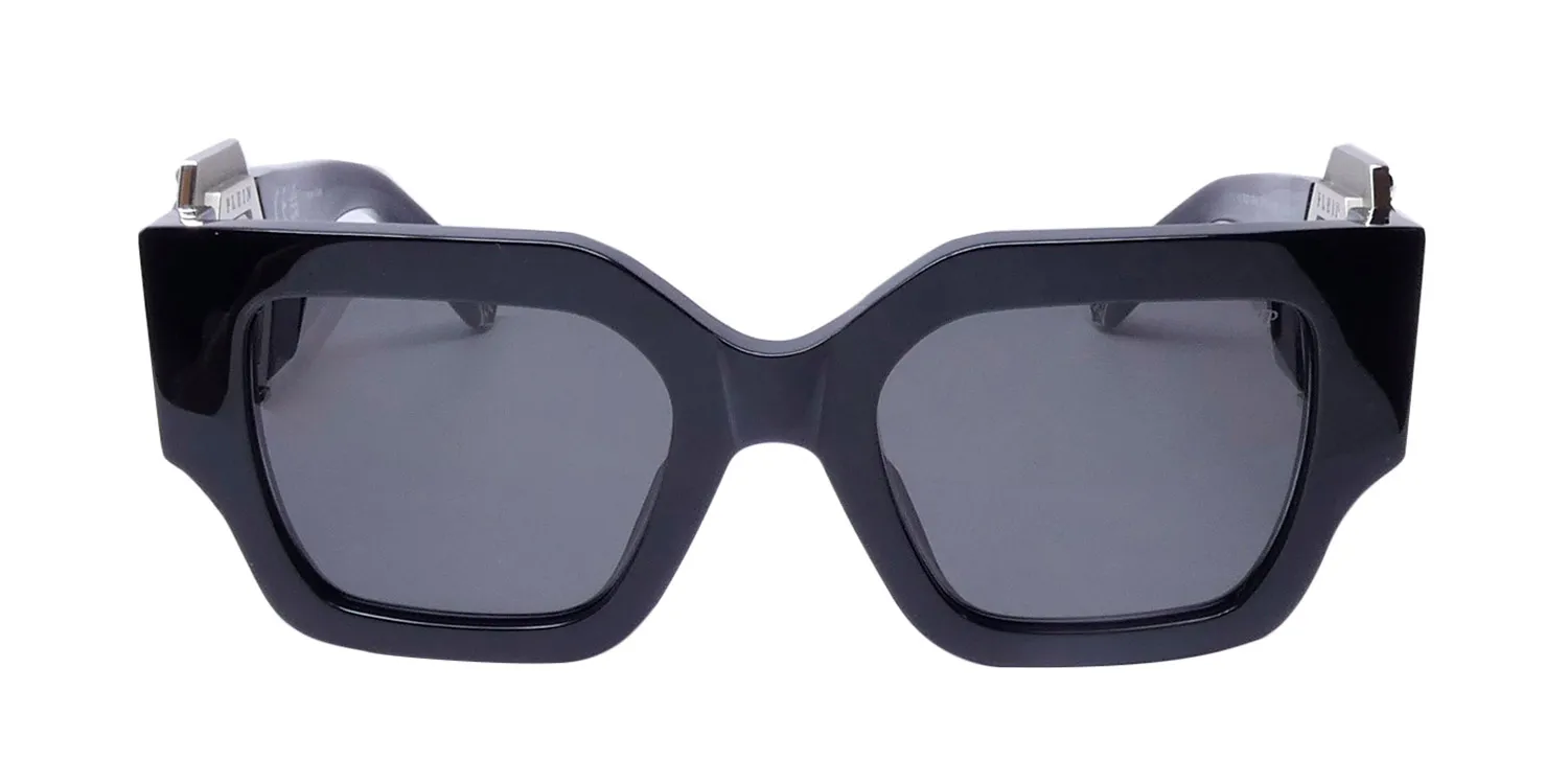 Philipp Plein Spp103s Plein Jewel 0700 Sunglasses Black 51mm 3