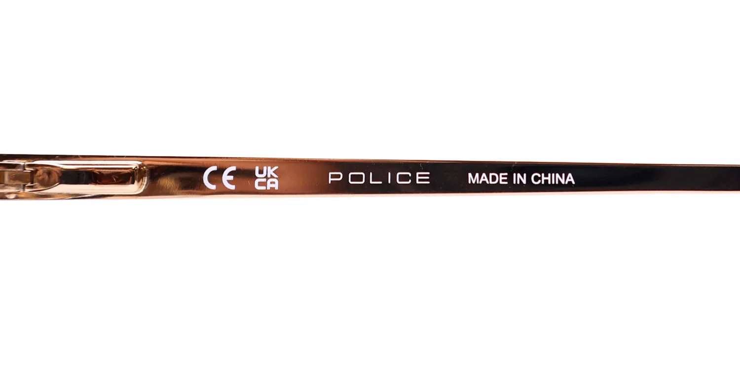 Police Vpll64 Tailwind Evo 6 0300 Eyeglasses Rose Gold 51mm 7