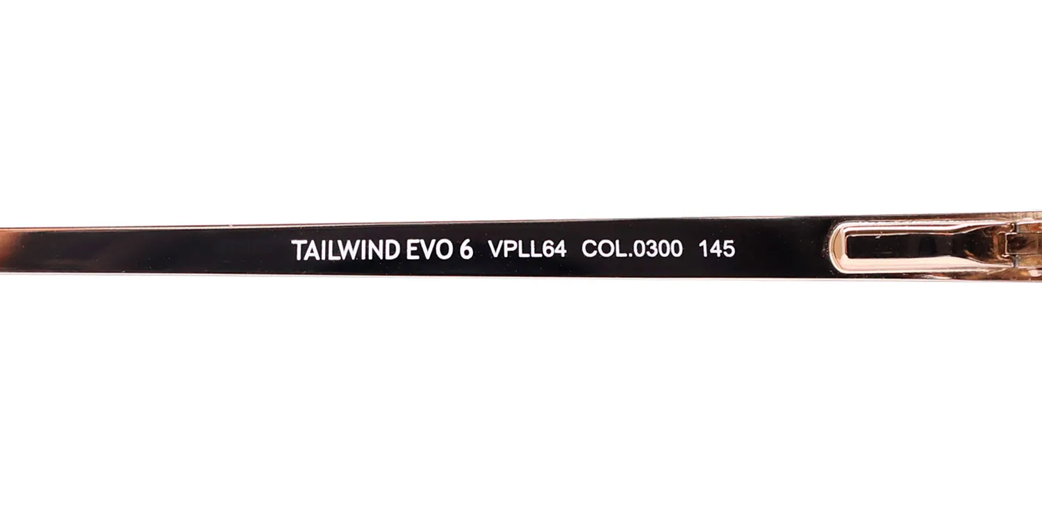 Police Vpll64 Tailwind Evo 6 0300 Eyeglasses Rose Gold 51mm 8