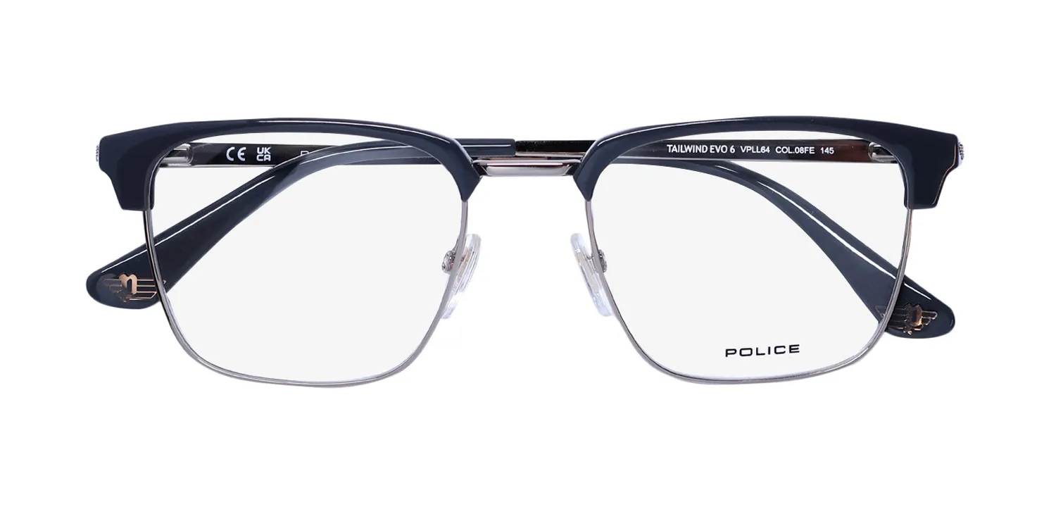 Police Vpll64 Tailwind Evo 6 08fe Eyeglasses Camel 51mm 2
