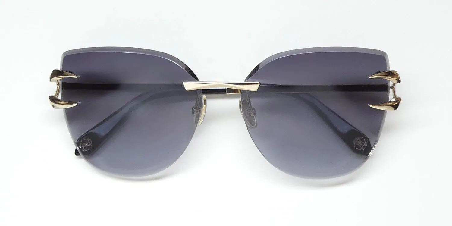 Roberto Cavalli Src043 0300 Sunglasses Rose Gold 62mm Women 2