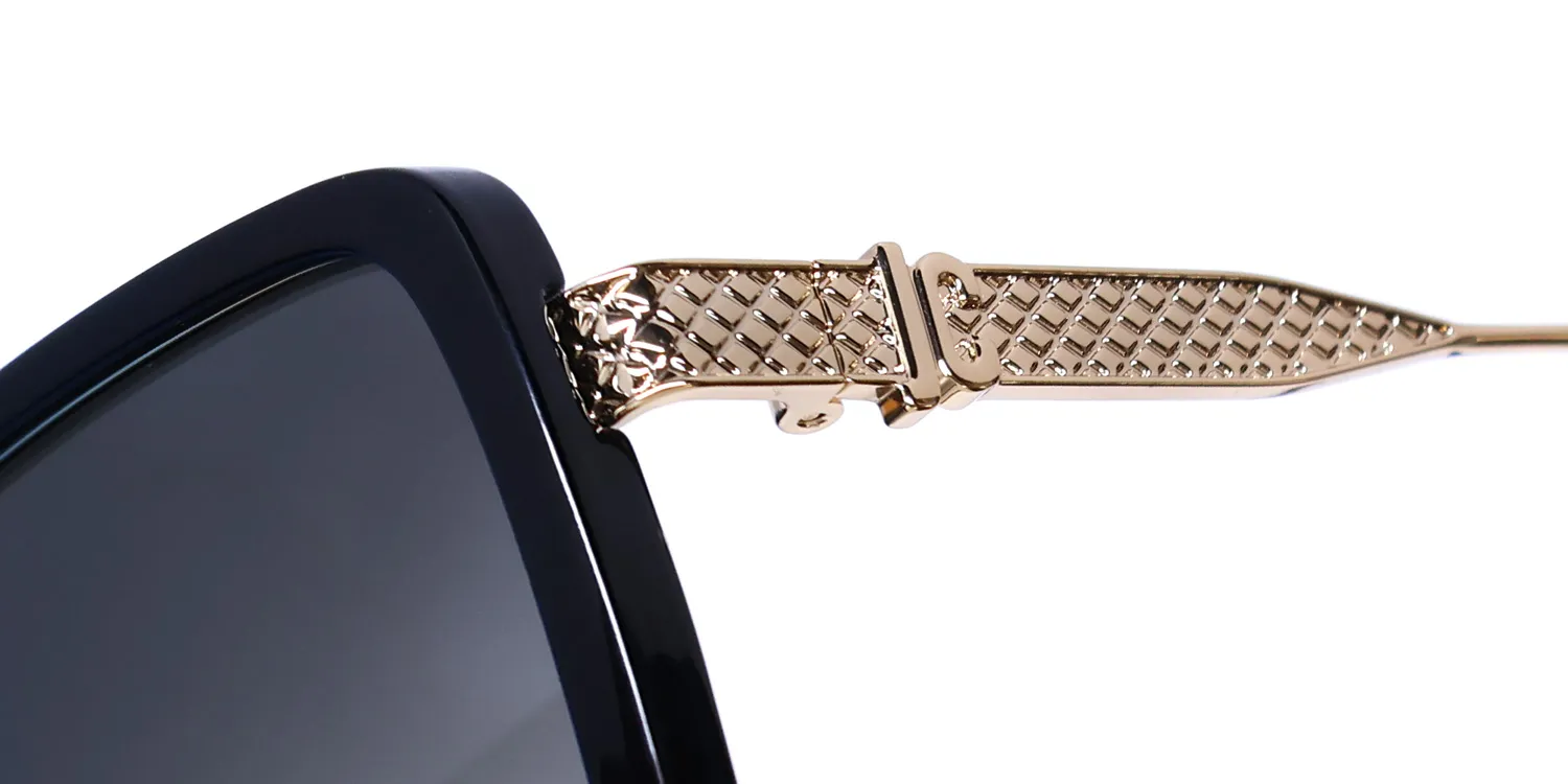Just Cavalli Sj040 0z42 Sunglasses Black 58mm 6