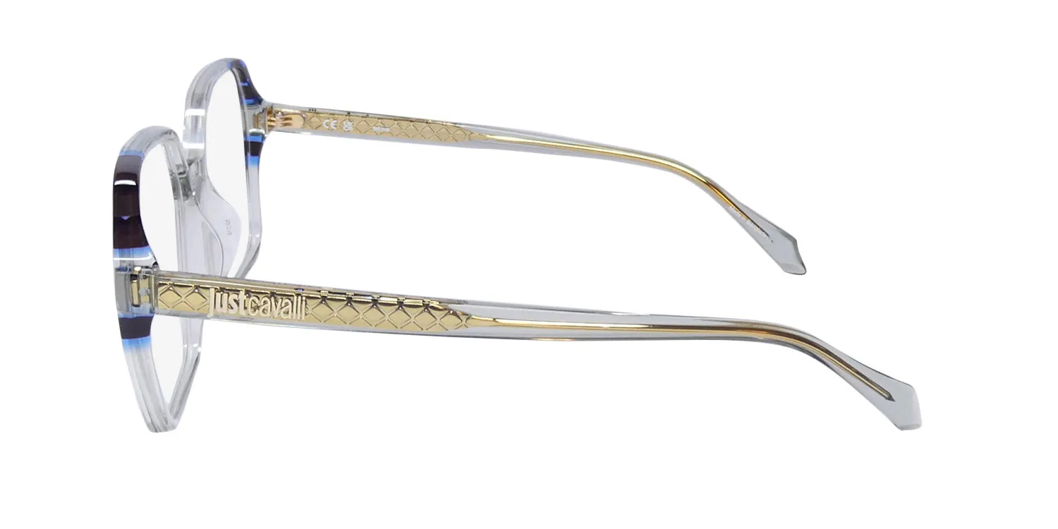 Just Cavalli Vjc047 09rm Eyeglasses Shiny Grey 53mm 4