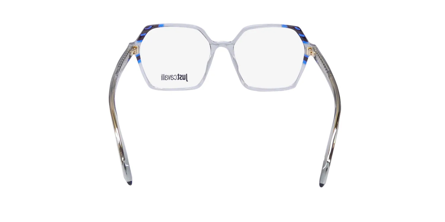 Just Cavalli Vjc047 09rm Eyeglasses Shiny Grey 53mm 5