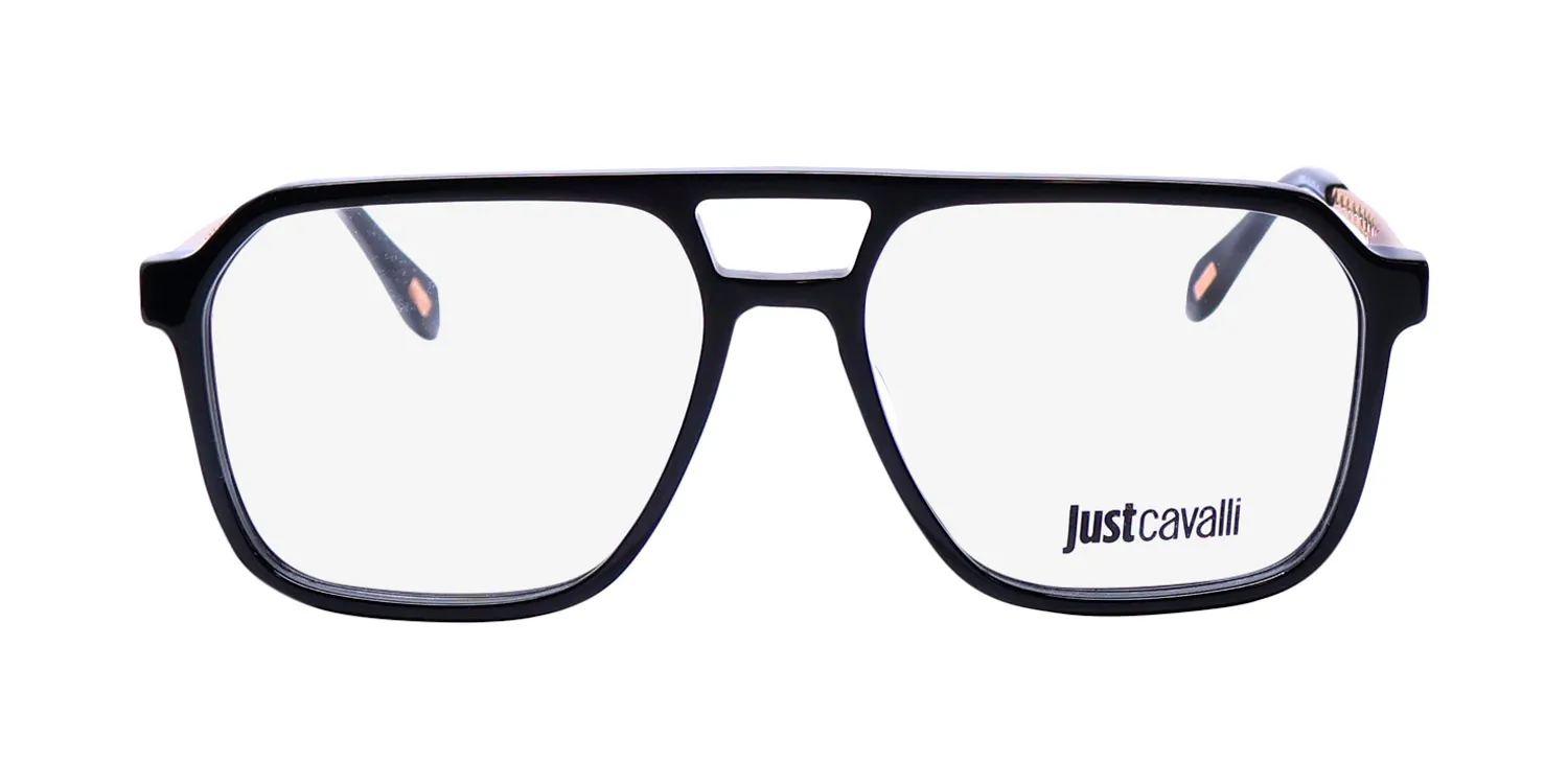 Just Cavalli Vjc057 0700 Eyeglasses Shiny Black 57mm 3