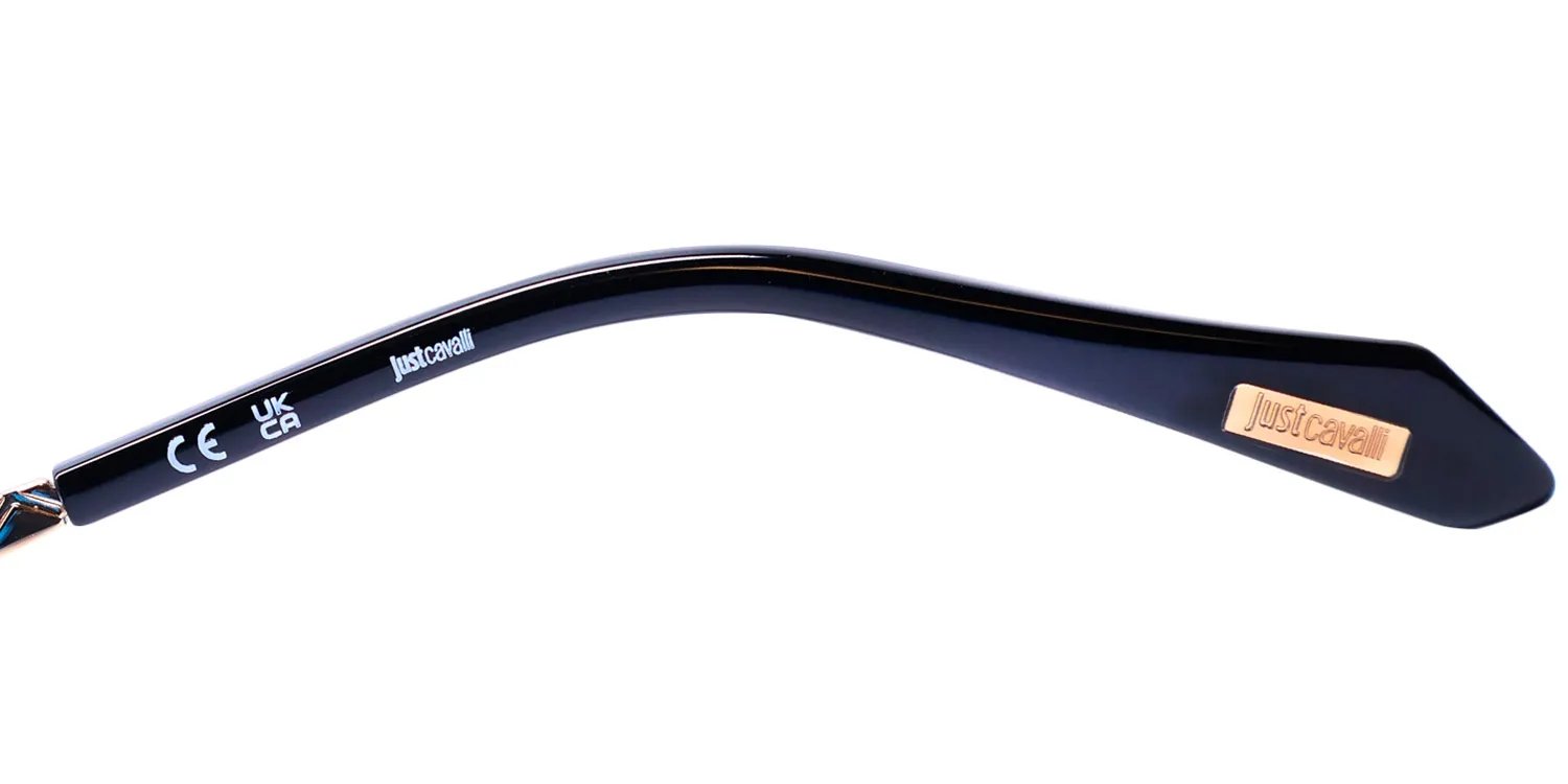 Just Cavalli Vjc057 0700 Eyeglasses Shiny Black 57mm 7