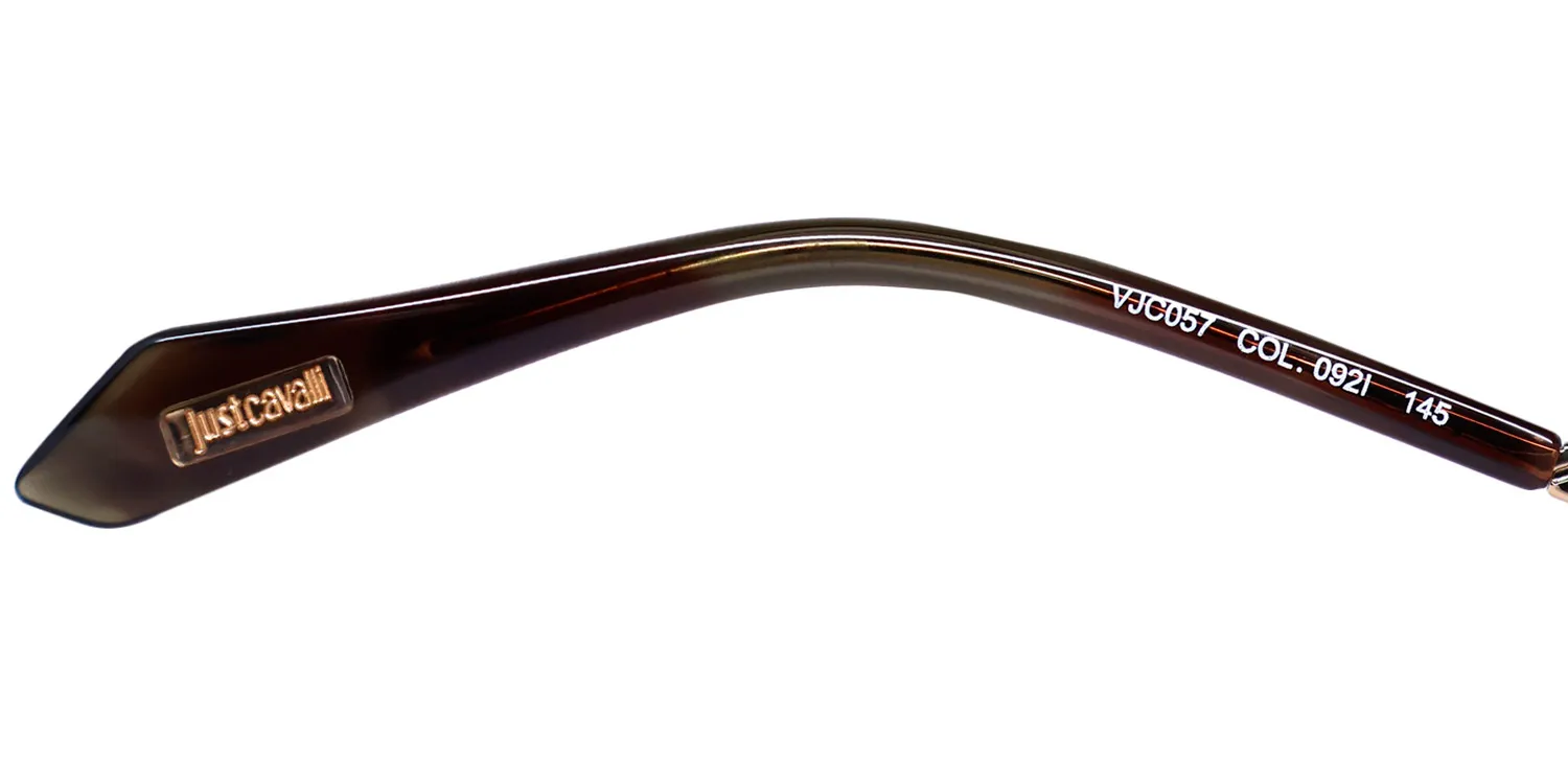 Just Cavalli Vjc057 092i Eyeglasses Shiny Green Havana 57mm 8