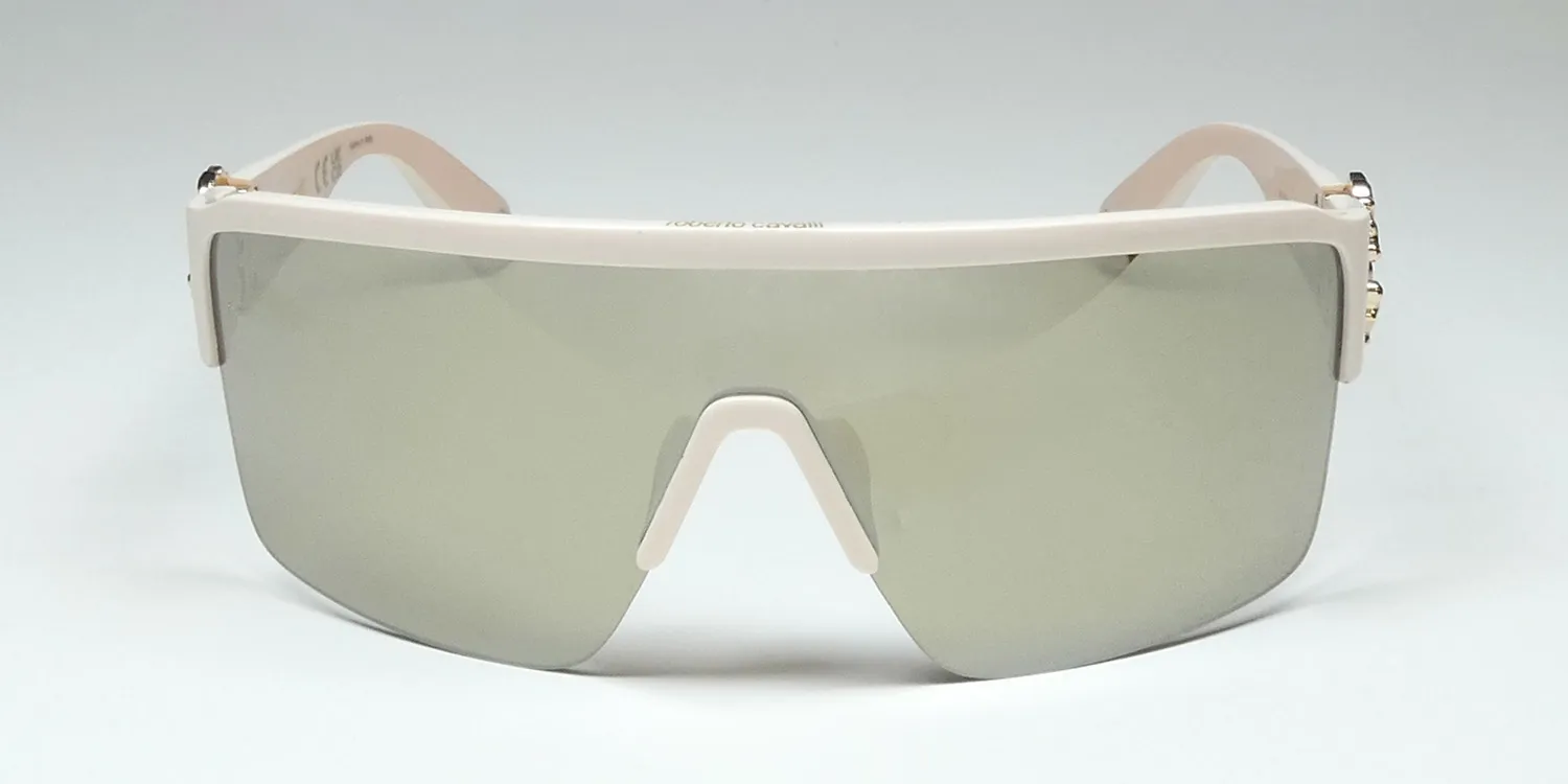 Roberto Cavalli Src037 abag Sunglasses Beige 99mm Women 3