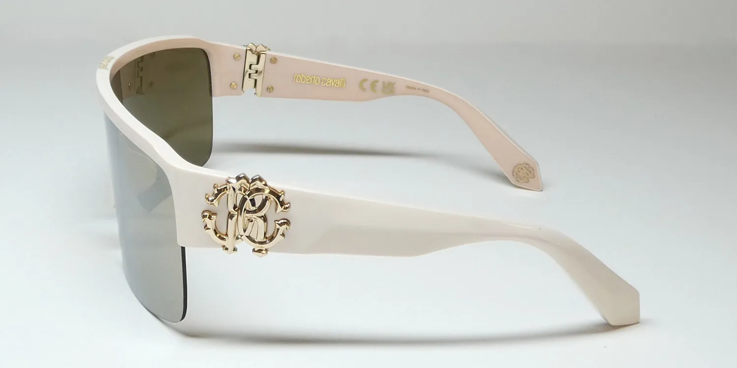 Roberto Cavalli Src037 abag Sunglasses Beige 99mm Women 4