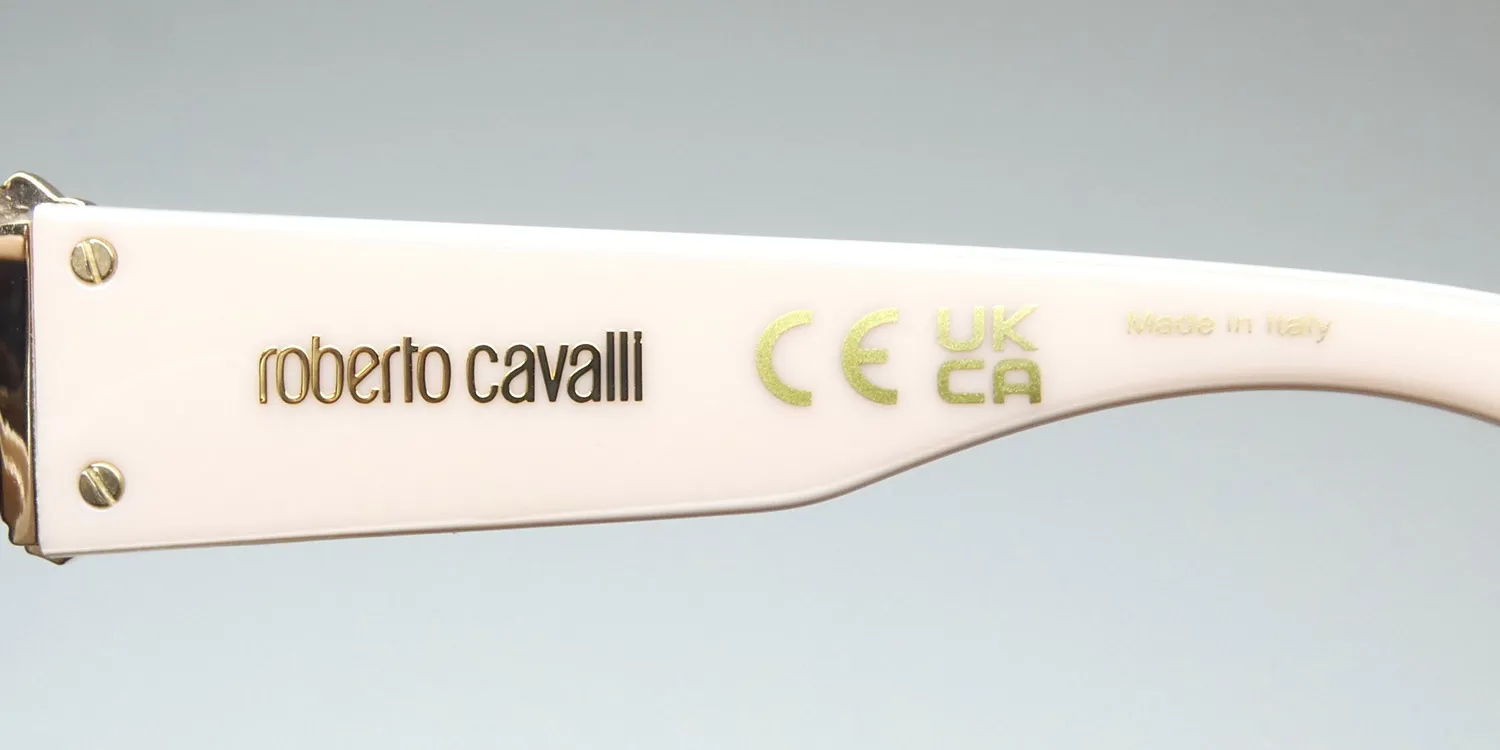 Roberto Cavalli Src037 abag Sunglasses Beige 99mm Women 7