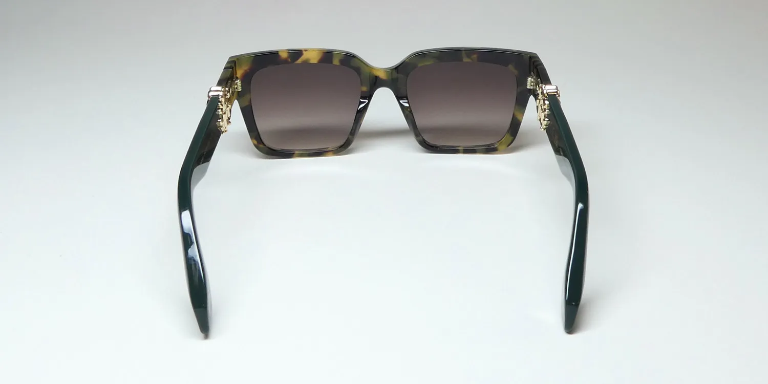 Roberto Cavalli Src040 0agg Sunglasses Shiny Vintage Havana 54mm Women 5