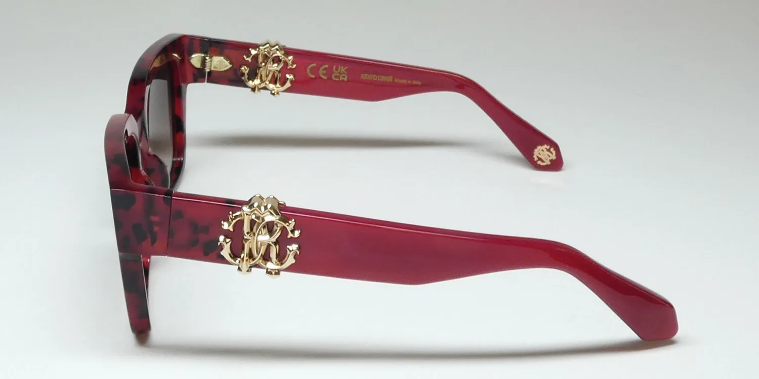 Roberto Cavalli Src040 07mt Sunglasses Red 54mm Women 4