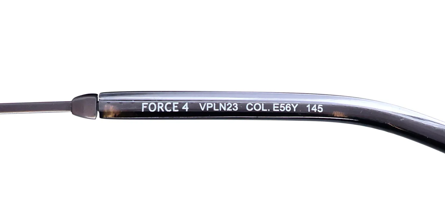 Police Vpln23 Force 4 e56y Eyeglasses Ruthenium 55mm 7