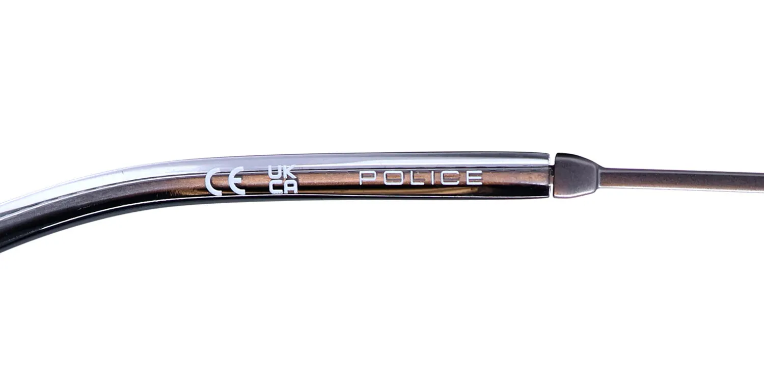 Police Vpln23 Force 4 e56y Eyeglasses Ruthenium 55mm 8