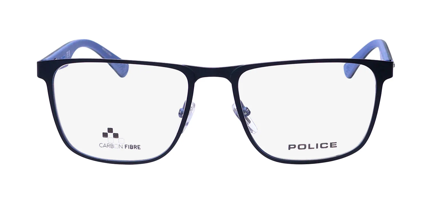 Police Vpln25 0sdj Eyeglasses Matte Black 54mm 3