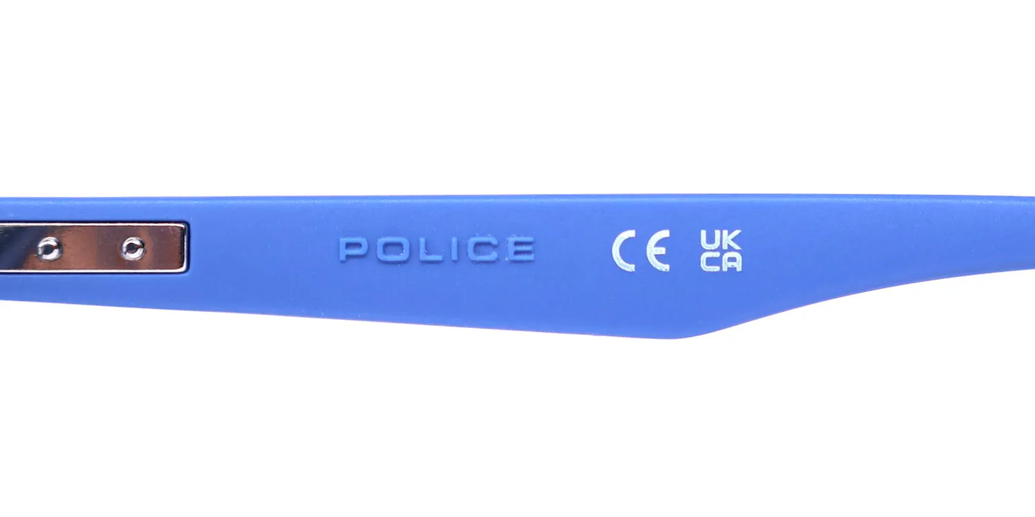 Police Vpln25 0sdj Eyeglasses Matte Black 54mm 7