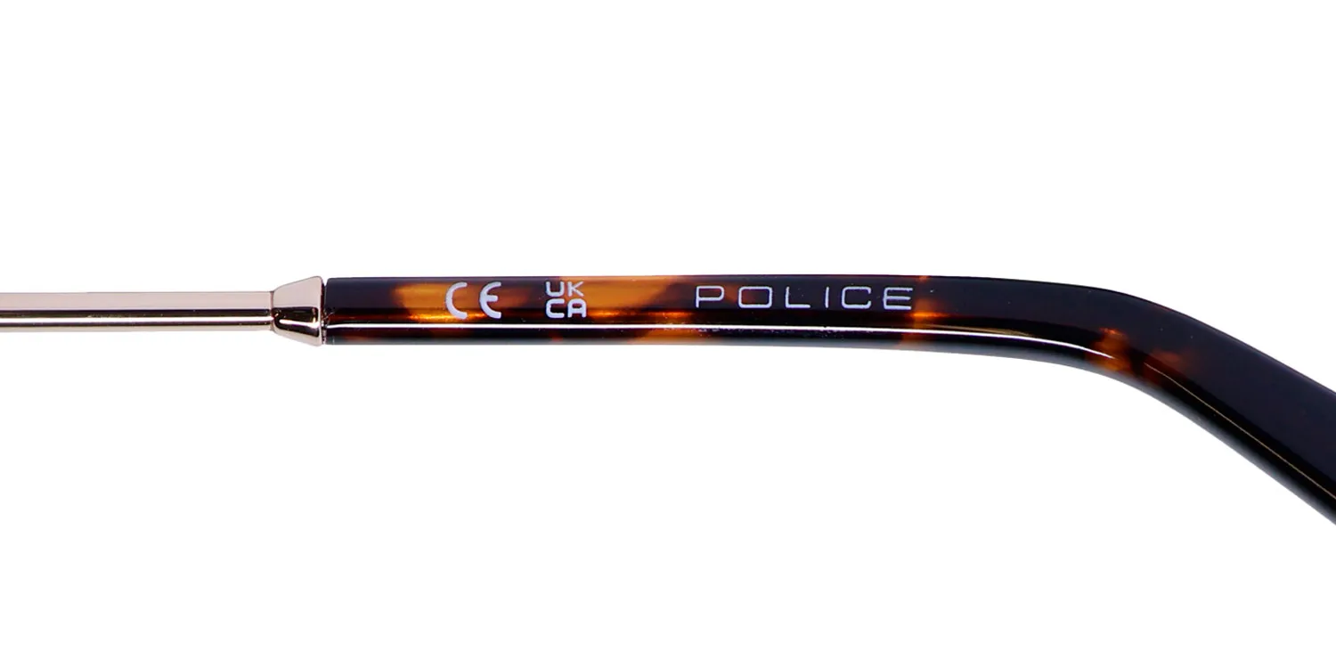 Police Spln38 Octane 10 0300 Sunglasses Rose Gold 56mm 7