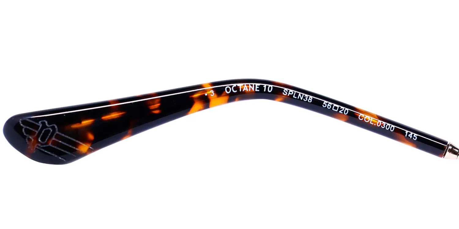 Police Spln38 Octane 10 0300 Sunglasses Rose Gold 56mm 8