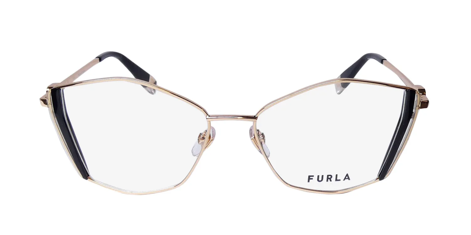 Furla Vfu770v 300y Eyeglasses Rose Gold 53mm 3