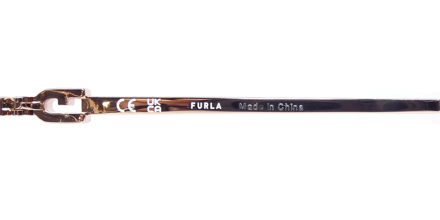 Furla Vfu770v 300y Eyeglasses Rose Gold 53mm 7