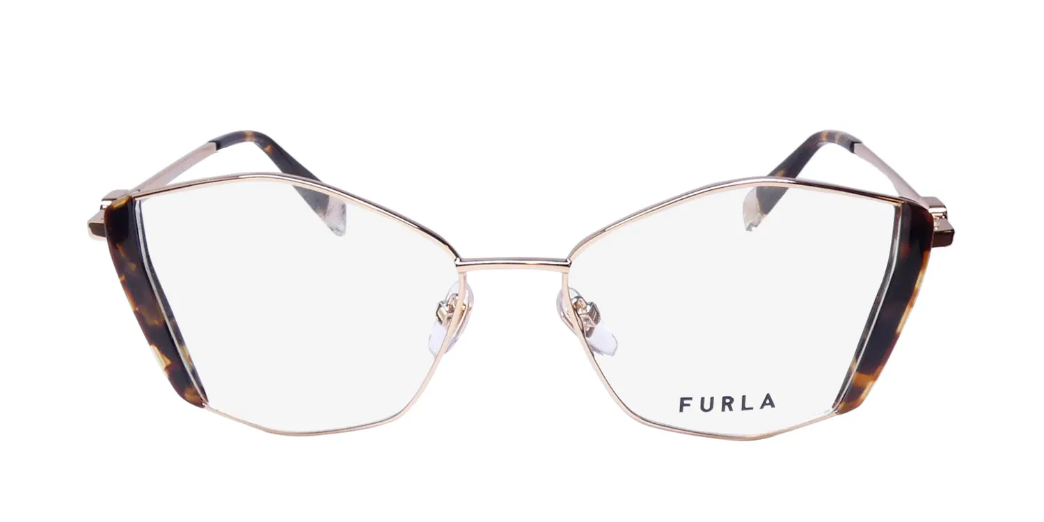 Furla Vfu770w 0909 Eyeglasses Gold 53mm 3