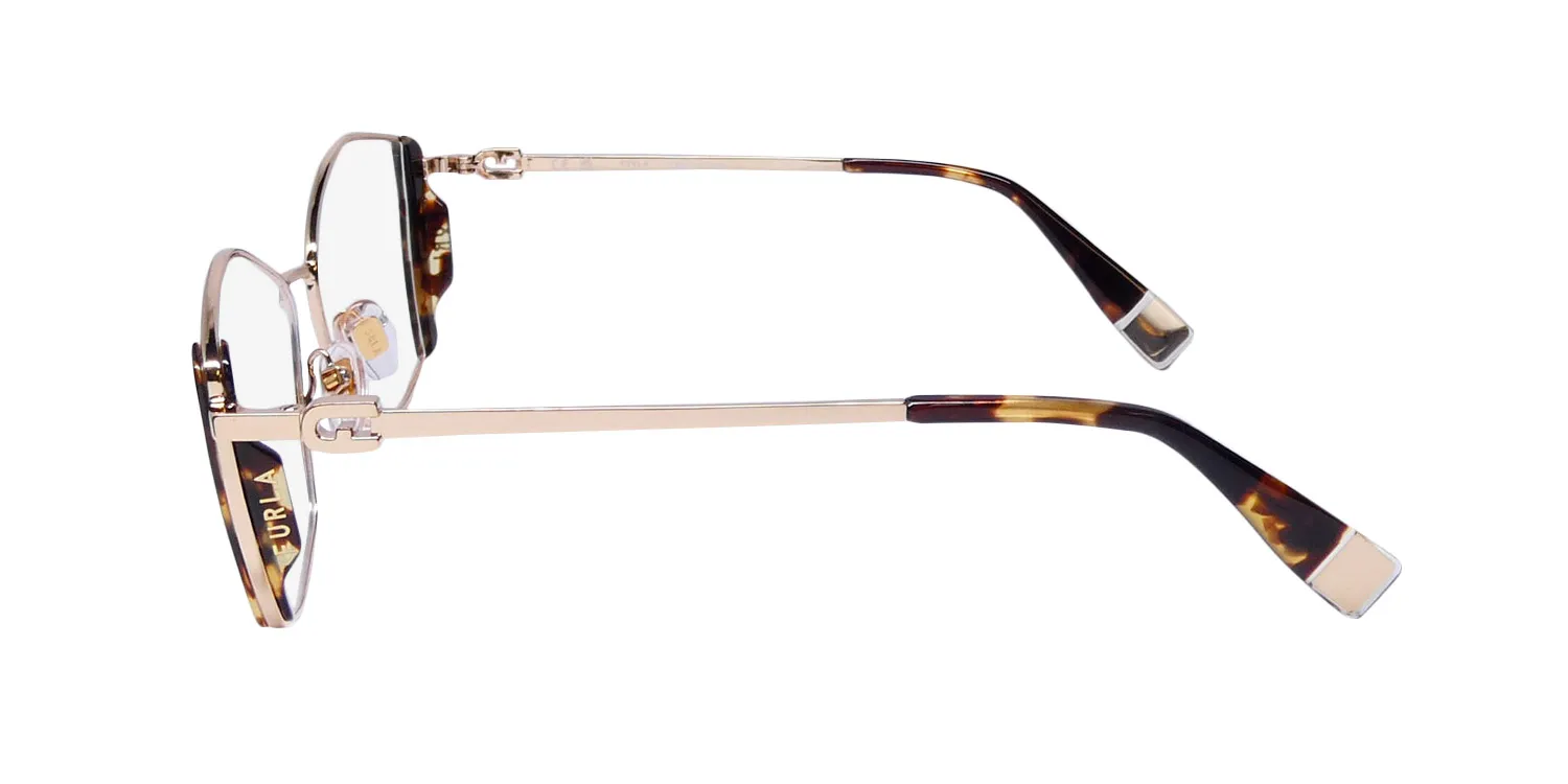 Furla Vfu770w 0909 Eyeglasses Gold 53mm 4