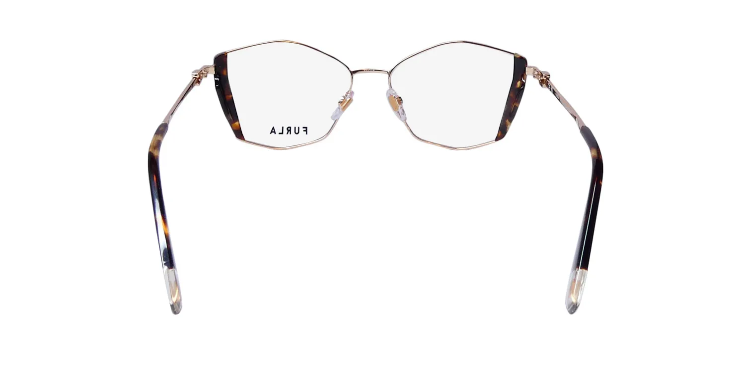 Furla Vfu770w 0909 Eyeglasses Gold 53mm 5
